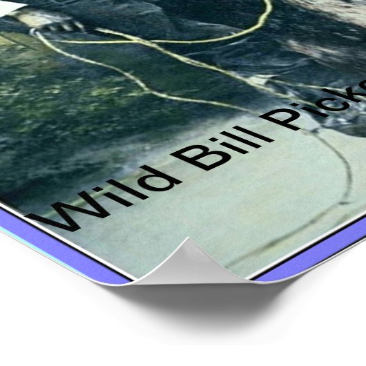 Willie M. "Bill" Pickett Poster (Hoek)