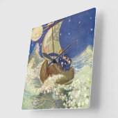 Willie Pogánys Wynken, Blynken en Knoop Vierkante Klok (Hoek)