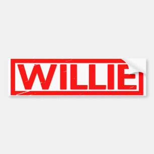 Willie Stamp Bumpersticker