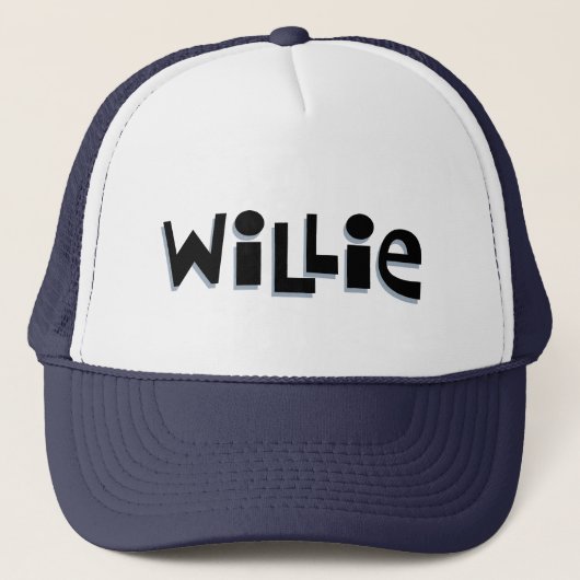 WILLIE Trucker Hat Pet (Voorkant)