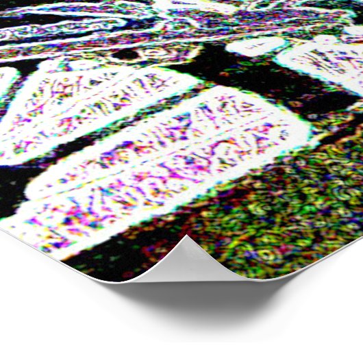 WillieBMX De gloedrand Poster (Hoek)