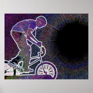 WillieBMX De gloedrand Poster