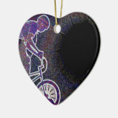 WillieBMX The Ggloing Edge Heart Ornament (Links)