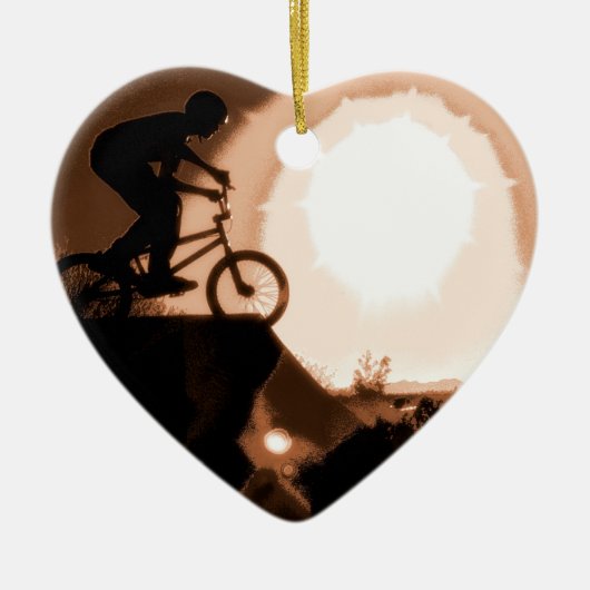 WillieBMX The Warm Earth Heart Ornament (Voorkant)