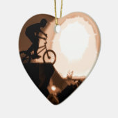 WillieBMX The Warm Earth Heart Ornament (Links)