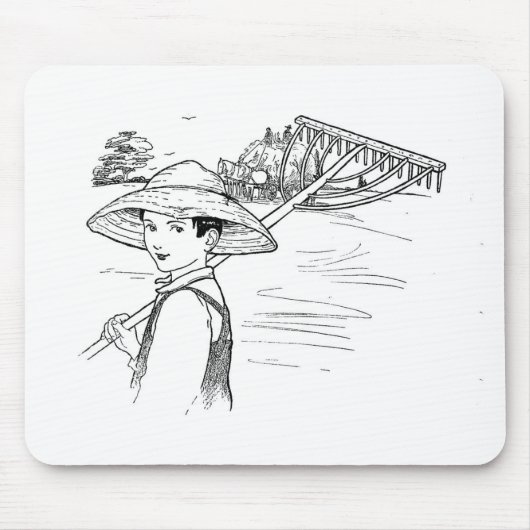 Willie's nieuwe hark muismat (Voorkant)