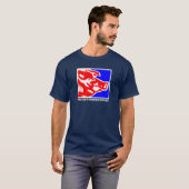 WILLIES SMOKEHOUSE AMERICA LOGO T-SHIRT (Voorkant volledig)