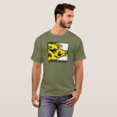 WILLIES SMOKEHOUSE KLEUR PIGG LOGO T-shirt (Voorkant volledig)