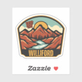 Williford, Arkansas  Sticker (Vel)