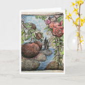 Willing Heart Jubileum Kaart (Gele Bloem)