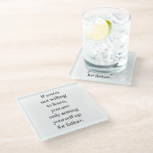 Willing om Onderzetter van glas te leren (Schuin)