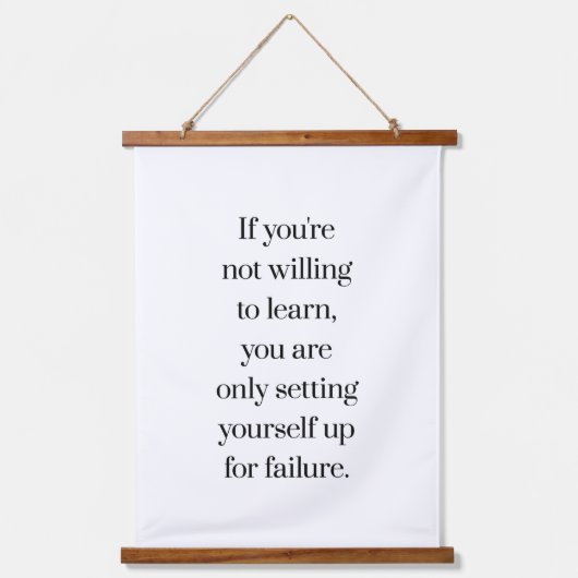 Willing om wandtapijt met houtoplossing te leren hangend wandkleed (Voorkant)