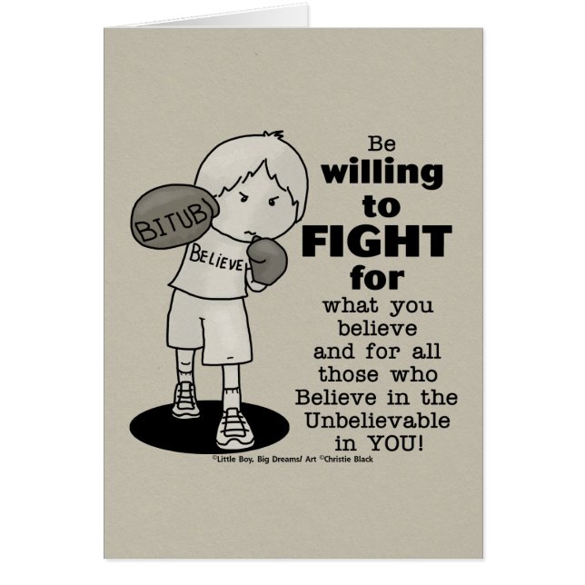 Willing to Fight (Voorkant)