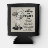 Willing to Fight Blikjeskoeler (Voorkant)