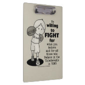 Willing to Fight Klembord (Rechts)