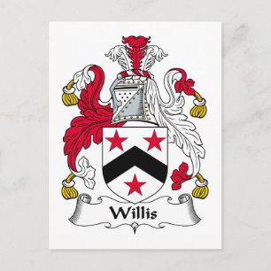 Willis Family Crest Briefkaart
