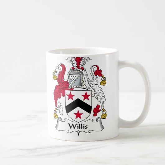 Willis Family Crest Koffiemok (Rechts)