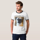 WILLIS HET PUG SHIRT (Voorkant volledig)