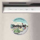 Willis Sandwich Shop Shelby NC Magnet (Insitu (Vaatwasser))