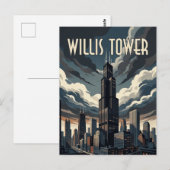 Willis Tower Briefkaart (Voorkant / Achterkant)