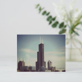 Willis Tower Chicago Briefkaart (Staand voorkant)