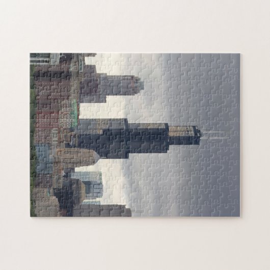 Willis Tower - Chicago, Illinois Puzzle Legpuzzel (Horizontaal)