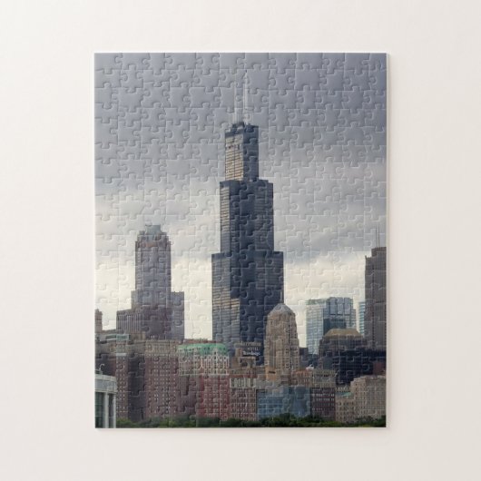 Willis Tower - Chicago, Illinois Puzzle Legpuzzel (Verticaal)