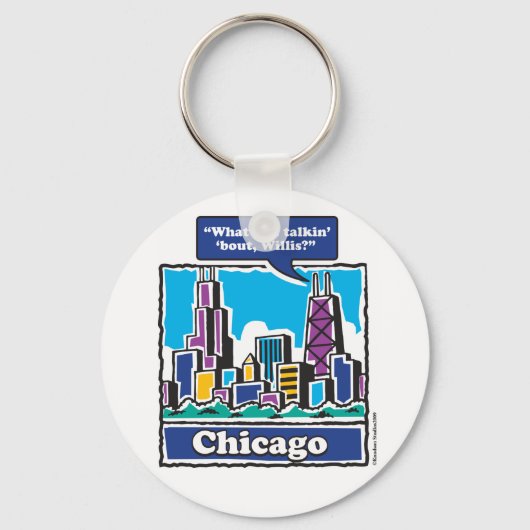 Willis Tower/Sears Tower Sleutelhanger (Voorkant)