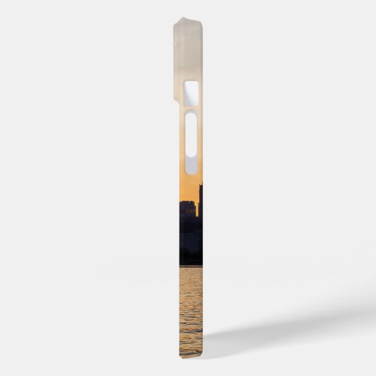 Willis Tower Sunset Silhouette Case-Mate iPhone Case (Achterkant / Links)