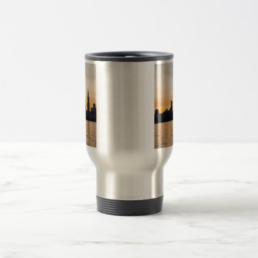 Willis Tower Sunset Silhouette Reisbeker (Center)