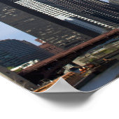 Willis Tower (voorheen de Sears Tower) looms Poster (Hoek)