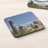 Willis Tower, vroeger bekend als de Sears Tower Bier Onderzetter (Linkerzijde)