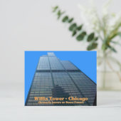 Willis Tower - vroeger bekend als de Sears Tower Briefkaart (Staand voorkant)