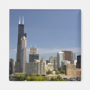 Willis Tower, vroeger bekend als de Sears Tower Magneet