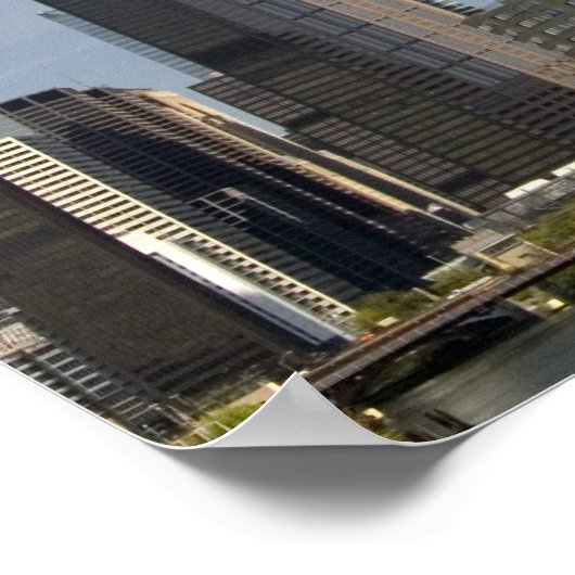Willis Tower, vroeger bekend als de Sears Tower Poster (Hoek)