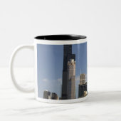 Willis Tower, vroeger bekend als de Sears Tower Tweekleurige Koffiemok (Links)