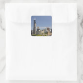 Willis Tower, vroeger bekend als de Sears Tower Vierkante Sticker (Tas)