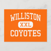 Williston - Coyotes - Hoog - Williston Briefkaart (Voorkant)