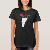 Williston Vermont USA T-shirt (Voorkant)
