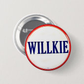 Willkie - Button (Voorkant /achterkant)