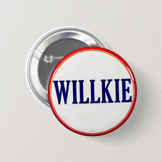 Willkie - Button (Voorkant /achterkant)