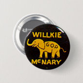 Willkie-McNary - Button (Voorkant /achterkant)