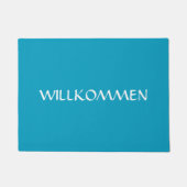WILLKOMMEN German Welcome Mat (Voorkant)