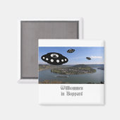 Willkommen in Boppard. Welkom bij Boppard Happy a Magneet (Voorkant / Achterkant)