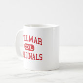 Willmar - Kardinals - Hoog - Willmar Minnesota Koffiemok (Voorkant links)