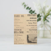 Willouchby H Reed and Company Briefkaart (Staand voorkant)