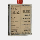 Willouchby H Reed and Company Metalen Ornament (Rechts)