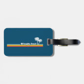 Willoughby Beach Virginia Bagagelabel (Achterkant horizontaal)