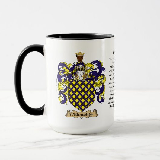 Willoughby Family Coat of Arms Mok (Links)