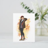 Willow Autumn Briefkaart (Staand voorkant)